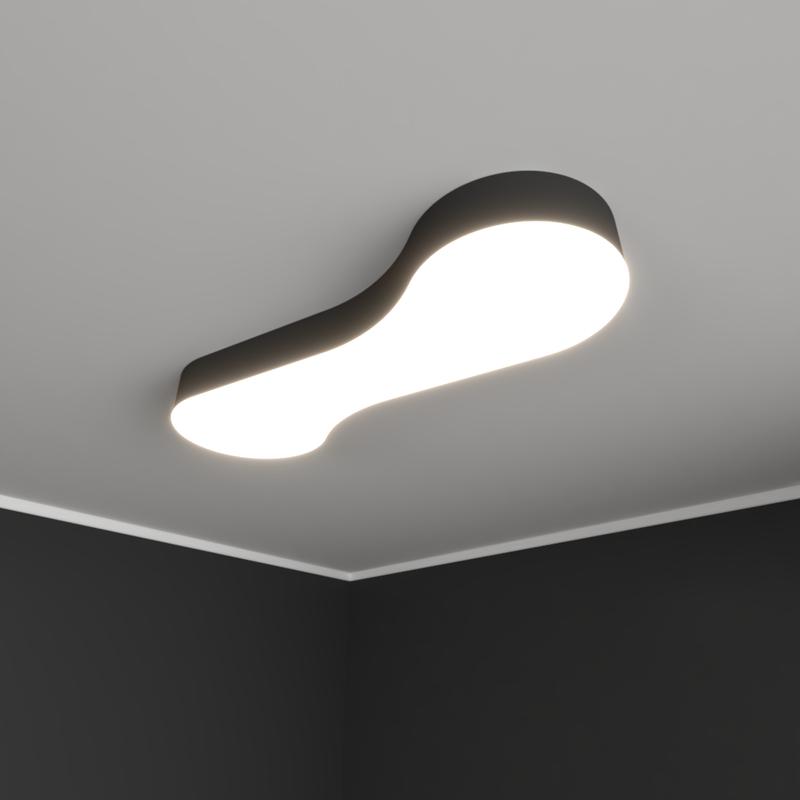 Светильник светодиодный RVE-LBх-CLOUD-1032-N 45Вт 4000К 1032х346х100мм облако накладной бел. RVElektro RVE00002316