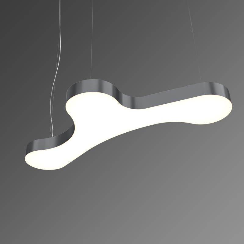 Светильник светодиодный RVE-LBх-CLOUD-1673-P 88Вт 4000К 1673х755х100мм облако подвесной бел. RVElektro RVE00000523