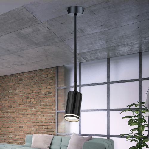 Светильник OL43 BK MR16 GU10 IP20 настен./потолочн. спот черн. Эра Б0058490