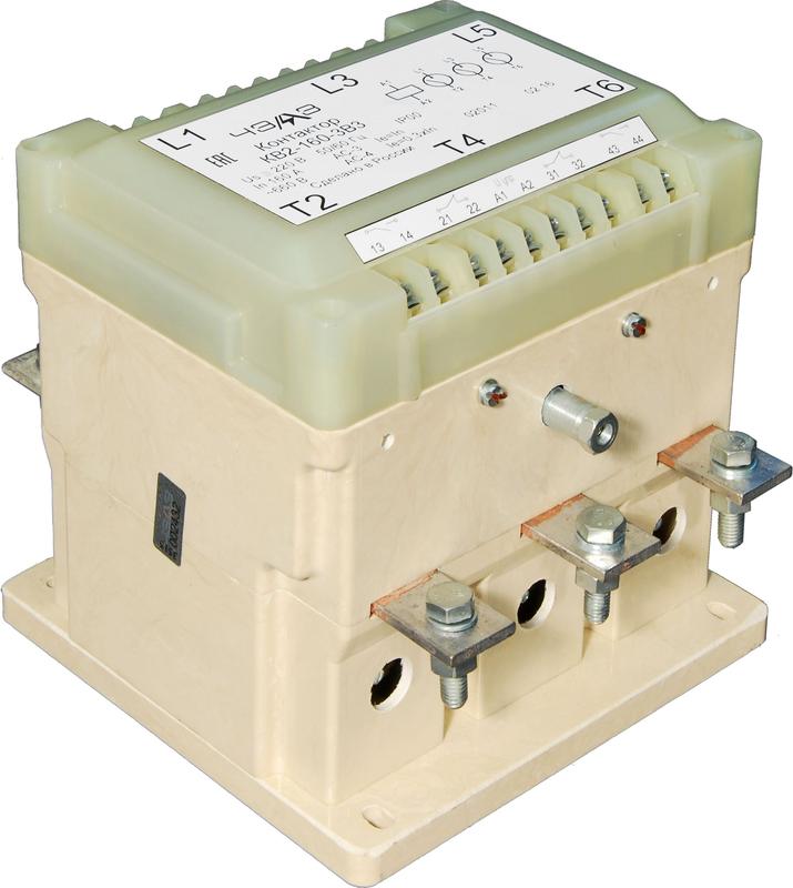 Контактор вакуумный КВ-2-160-3-ДВ3 36В AC 2НО+2НЗ ЧЭАЗ A8119-T24759392