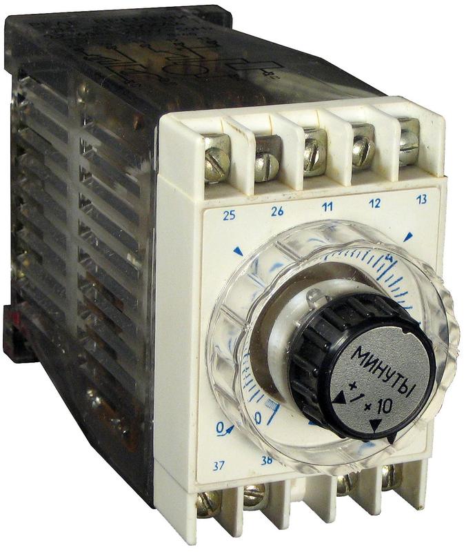 Реле времени ВС-33-1 0.2-60мин 24В 50Гц задержка на включение ток контактов исполнит. реле 4А 1НО+1НЗ - с выдержкой времени + 1перекл. - мгновенного действия выступающее исполнение УХЛ4 A8011-76914213