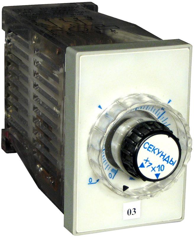 Реле времени ВС-33-2 0.2-60с 220В 50Гц задержка на включение ток контактов исполнит. реле 4А 1НО+1НЗ - с выдержкой времени + 1перекл. - мгновенного действия утопленное исполнение УХЛ4 A8011-76914329