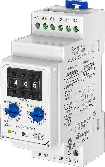 Реле времени РВО-П3-081 ACDC24В УХЛ4 (спец.) Меандр A8302-16930760