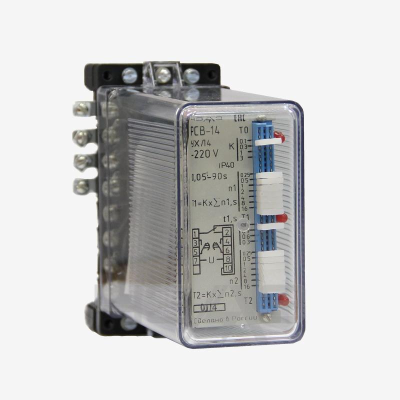 Реле времени РСВ-14 100В AC передн. присоед. ЧЭАЗ A8119-T200056800
