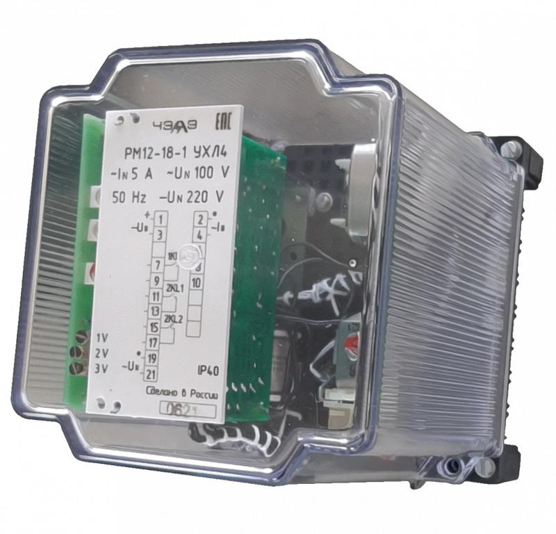 Реле направления мощности РМ-12-18-1 5А 110В задн. присоед. ЧЭАЗ A8119-79686277