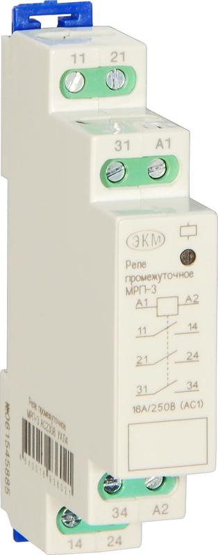 Реле промежуточное МРП-3 AC400В УХЛ4 (спец.) Меандр A8302-16935277