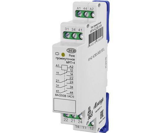 Реле промежуточное МРП-4 ACDC230В УХЛ2 (спец.) Меандр A8302-16936667