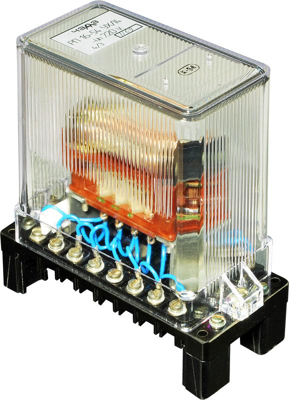 Реле промежуточное РП-16-5 48В DC 4/3 задн. присоед. ЧЭАЗ A8119-77952191