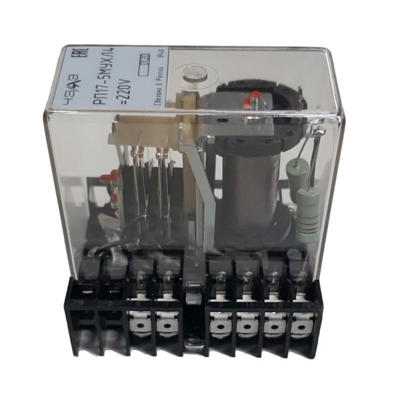 Реле промежуточное РП-17-5М 48В DC передн. присоед. ЧЭАЗ A8119-77952795