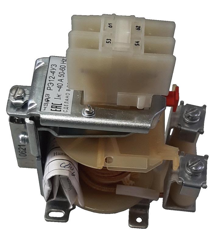 Реле тока РЭ-12-4-40А (220-700)% 1НО+1НЗ передн. присоед. ЧЭАЗ A8119-77944035