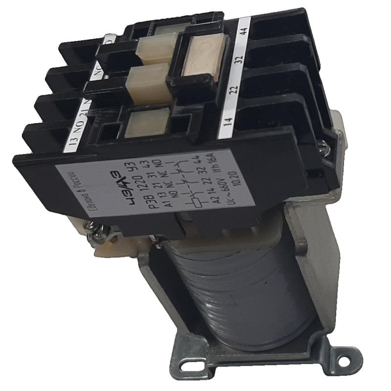 Реле электромагнитное РЭВ-1223 220В DC 2НО+2НЗ 0.5-2.5с 151223302.01 ЧЭАЗ A8119-T200056902