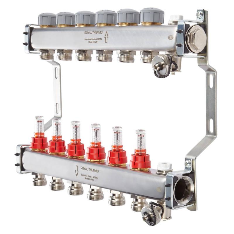 Распределительный коллектор внешнего контура для теплового насоса