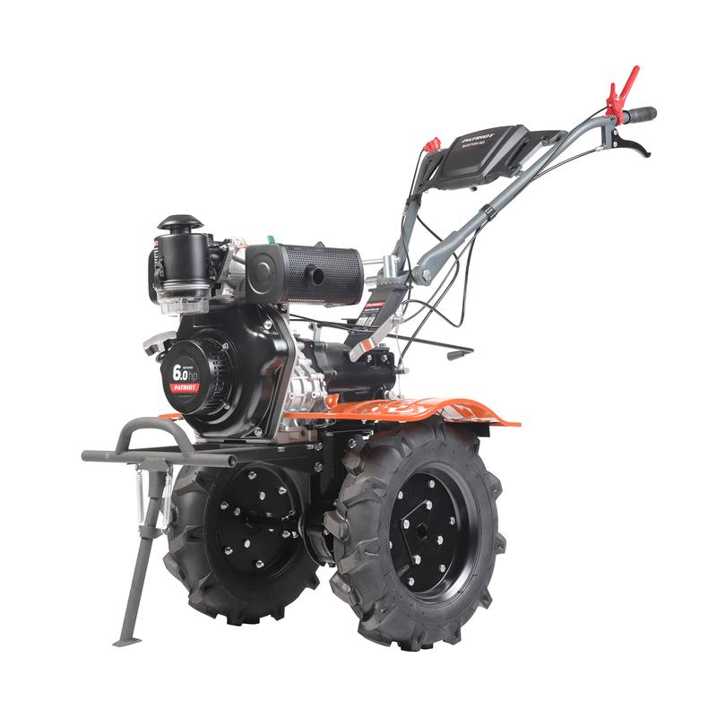 Мотоблок дизельный BOSTON-6D 6л/с; фрезы: 1050мм; коробка передач 2 вперед+1 назад PATRIOT 440701535