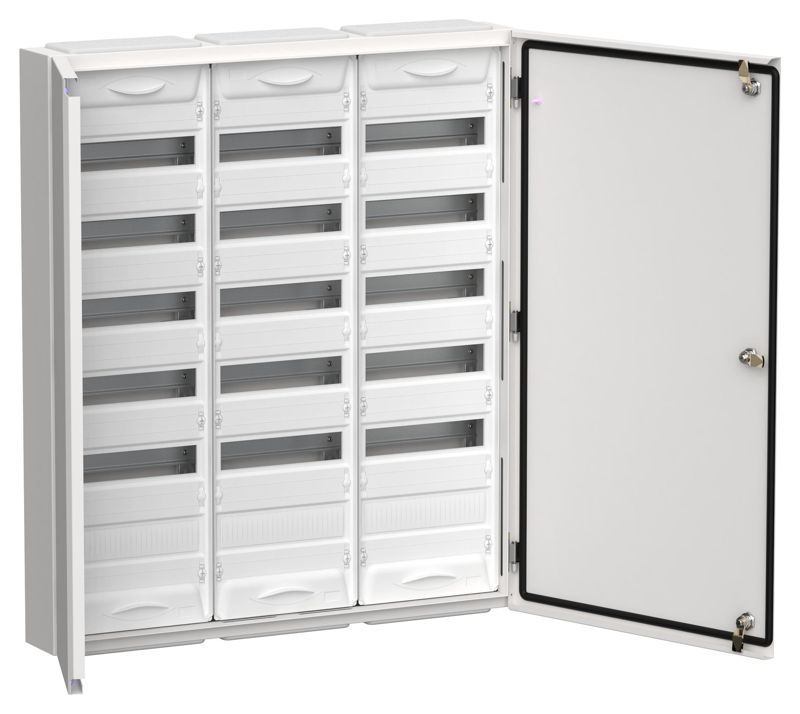 Корпус ЩРн-216 (3х72) TITAN 5 960х830х140 IP54 метал. бел. IEK TI5-50-N-3X072-54