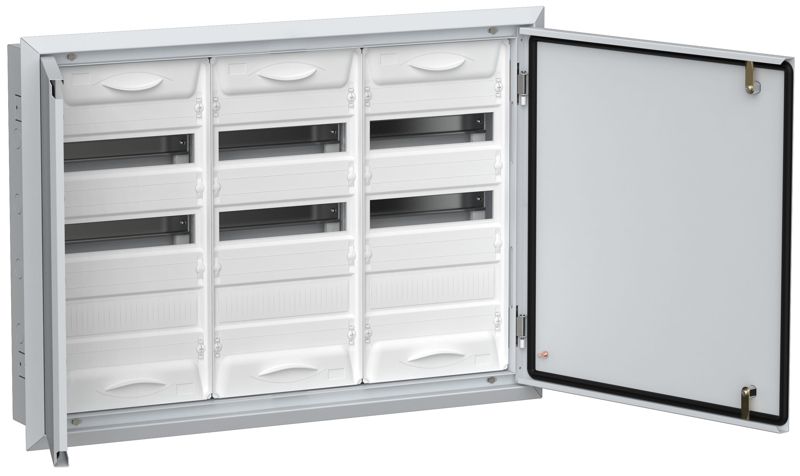 Корпус ЩРв-108 (3х36) TITAN 5 630х885х130 IP31 бел. метал. IEK TI5-50-V-3X036-31