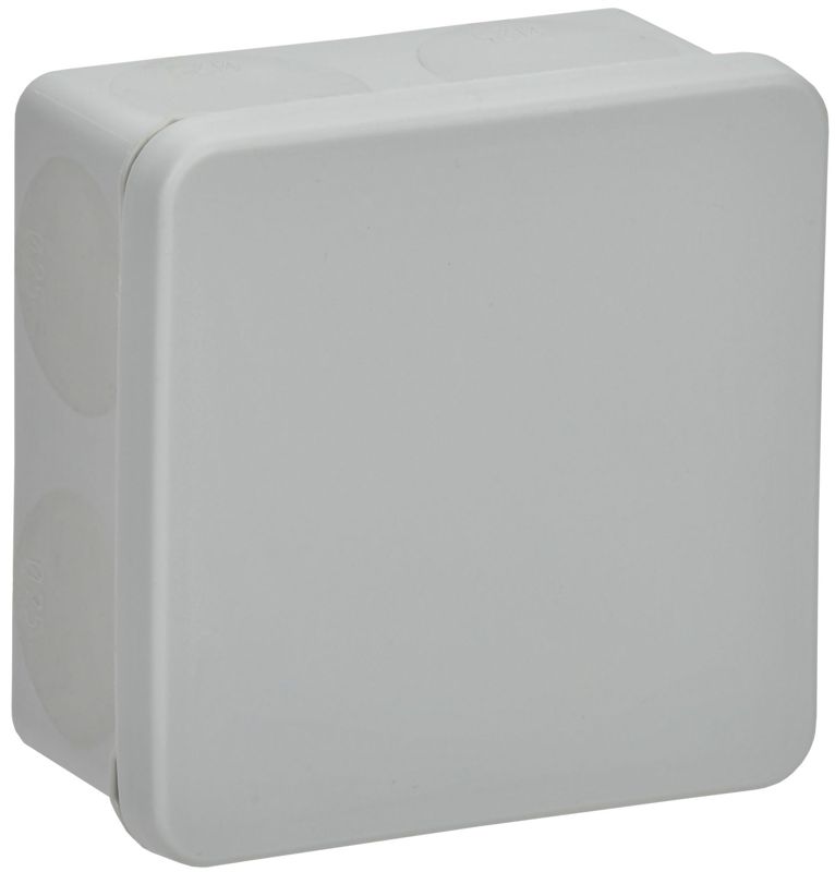 Коробка распаячная ОП КМ42435 80х80х40мм IP67 8 вводов сер. IEK UKO21-080-080-040-K41-66