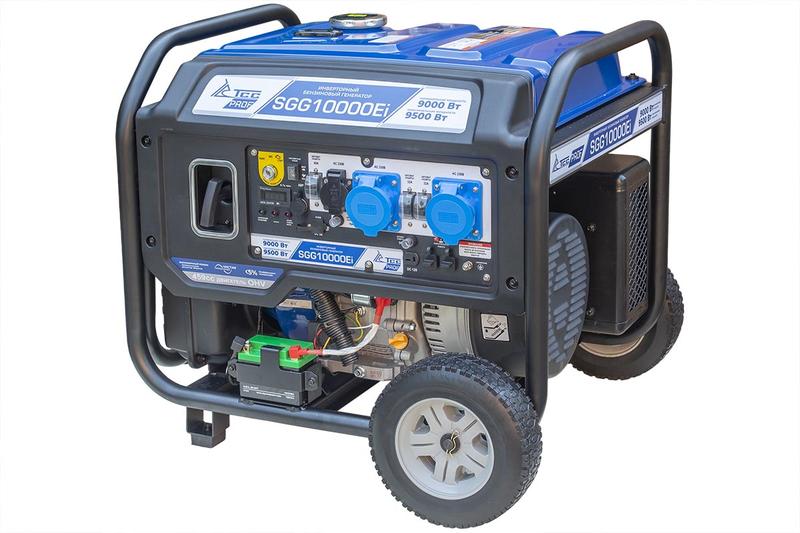 Генератор/электростанция/бензогенератор инверторный SGG 10000Ei ГК ТСС 060035