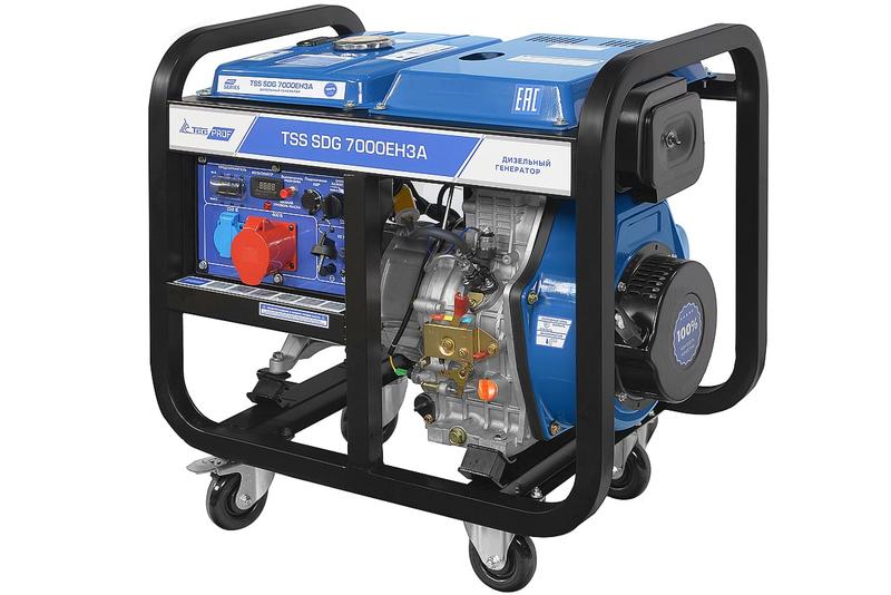 Электростанция/генератор дизельный TSS SDG 7000EH3A ГК ТСС 100034