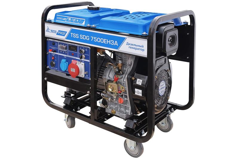 Электростанция/генератор дизельный TSS SDG 7500EH3A ГК ТСС 100027