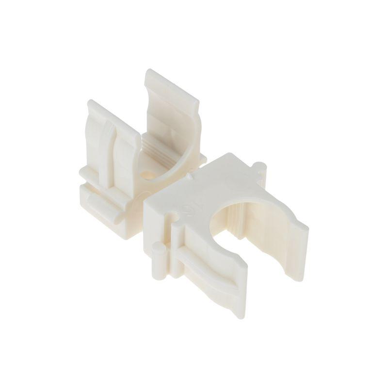 Держатель для труб (клипса) d16мм для монтажн. пистолета бел. Rexant 28-0416-3