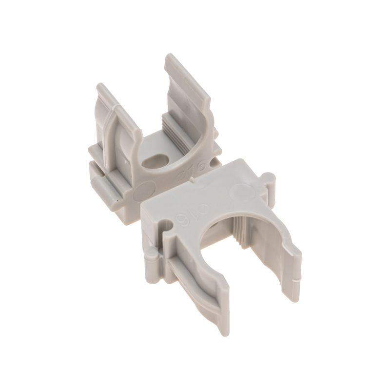 Держатель для труб (клипса) d16мм для монтажн. пистолета сер. Rexant 28-0416-1