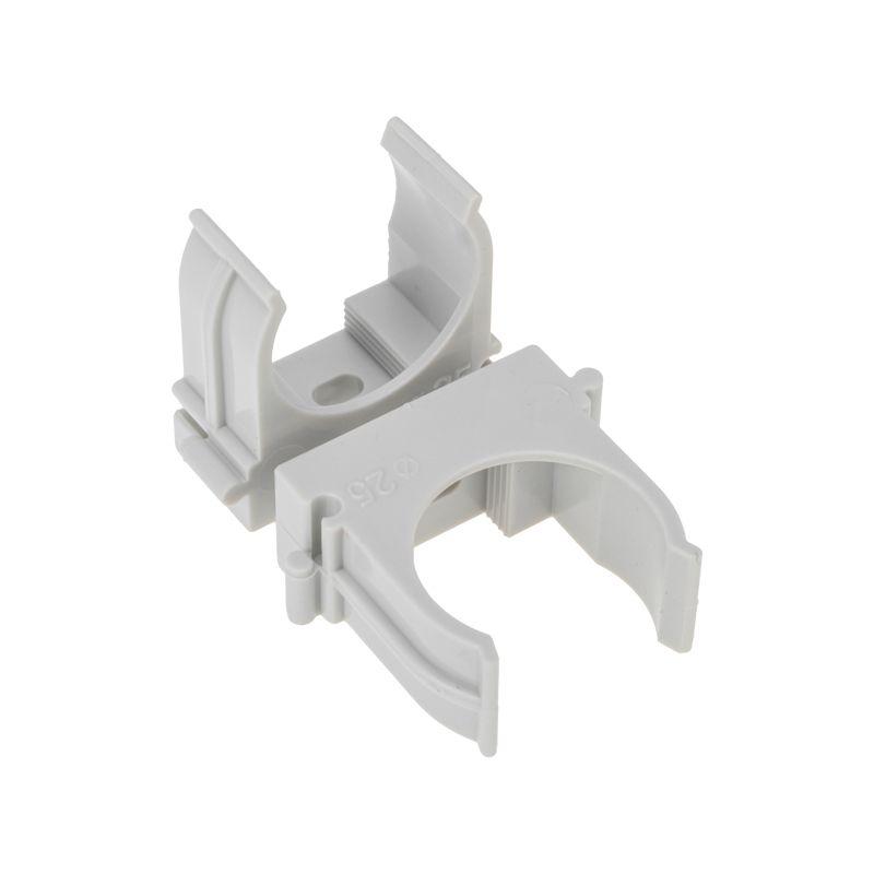 Держатель для труб (клипса) d25мм для монтажн. пистолета сер. Rexant 28-0425-1