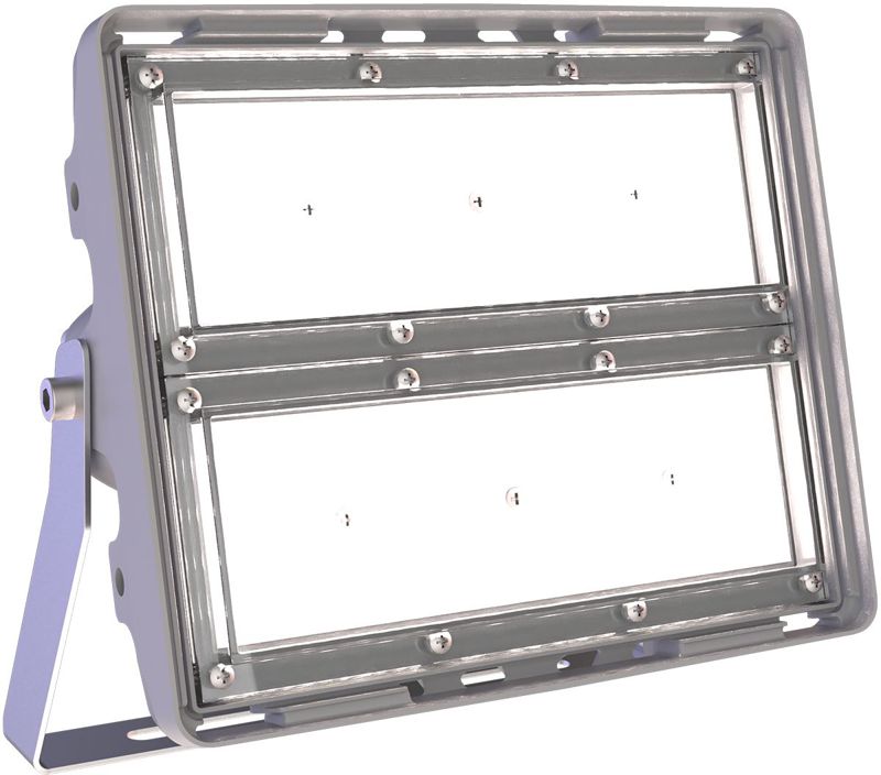 Прожектор светодиодный L-pixel 1/banner/50/К15/740/(R5)/01/MT-KM/I2-C1/220AC IP66 RAL7035 LEDEL PX50-41416-123-182