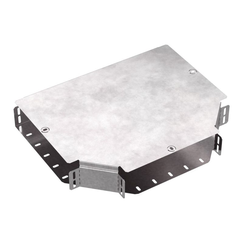 Ответвитель для лотка Т-образ. 300х80 Стандарт с крышкой Промрукав PR16.0442