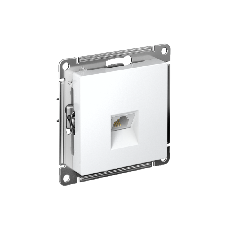 Розетка телефонная AtlasDesign RJ11 механизм лотос SE ATN001381