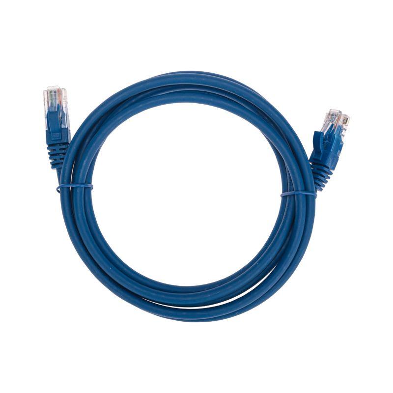 Патч-корд U/UTP CAT 6 RJ45-RJ45 26AWG LSZH син. 2м Rexant 02-0294-2
