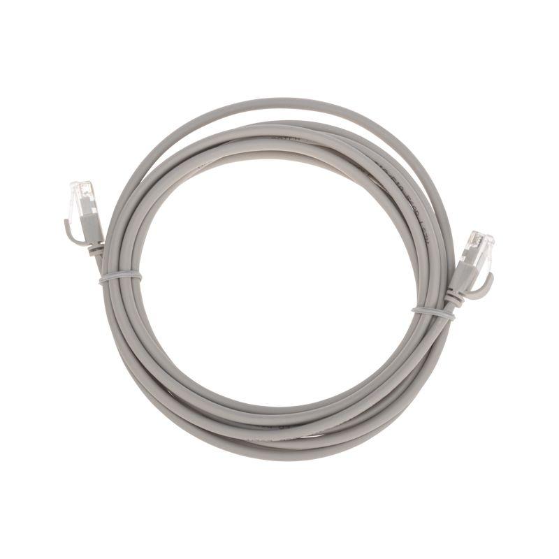Патч-корд U/UTP CAT 6A (10G) RJ45-RJ45 28AWG LSZH сер. 3м Rexant 02-0380-3