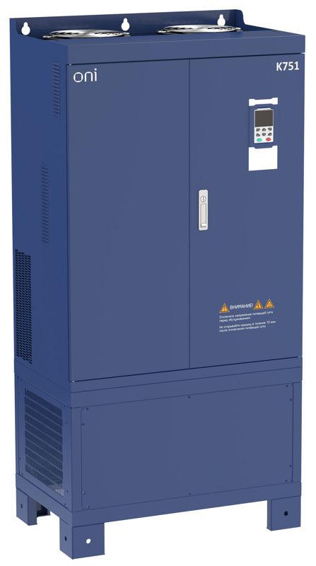 Преобразователь частоты K751 380В 3Ф 400-450кВт 725-820А ONI K751-33-400450RM