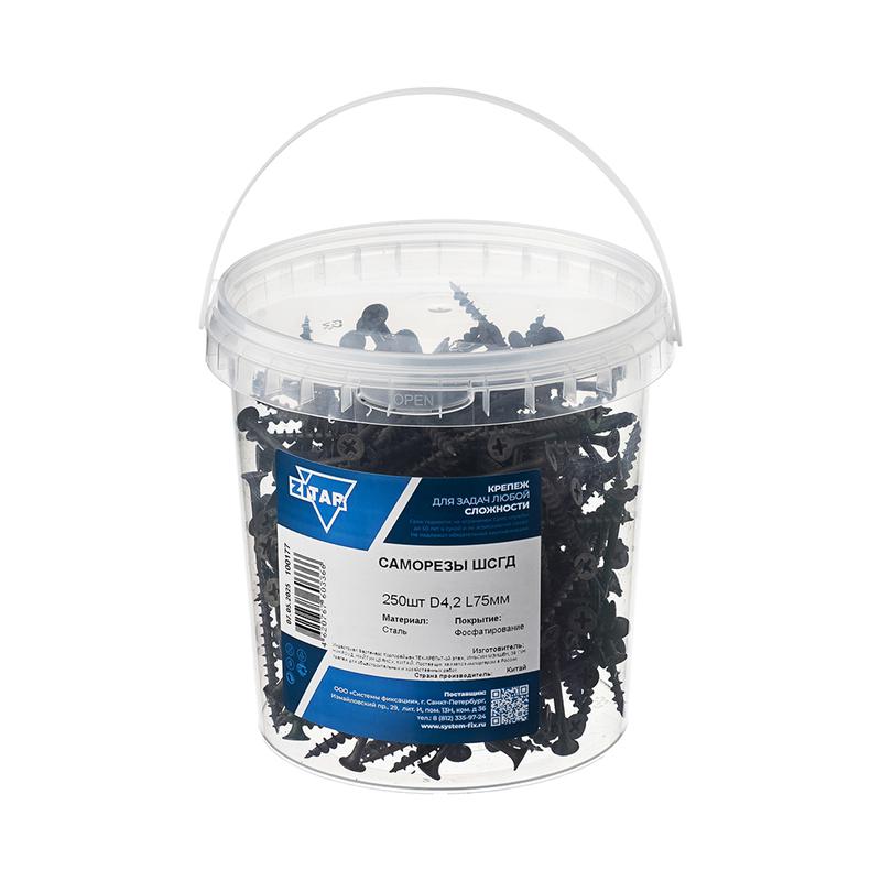Саморез ШСГД 4.2х75 (уп.250шт) Tech-Krep/Zitar 100177