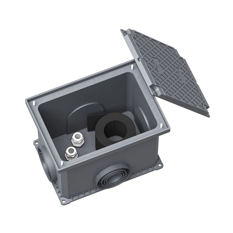 Люк для ревизии подземных коммуникаций