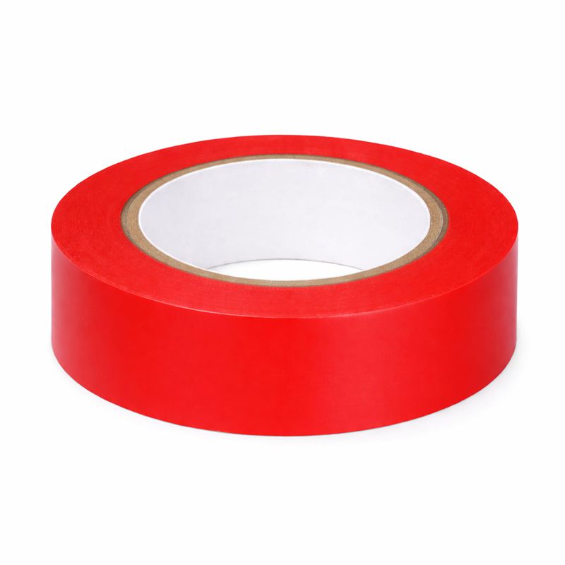 Лента изоляционная ПВХ 19х0.15 (20м) в рулоне красн. DKC PVC192015RD