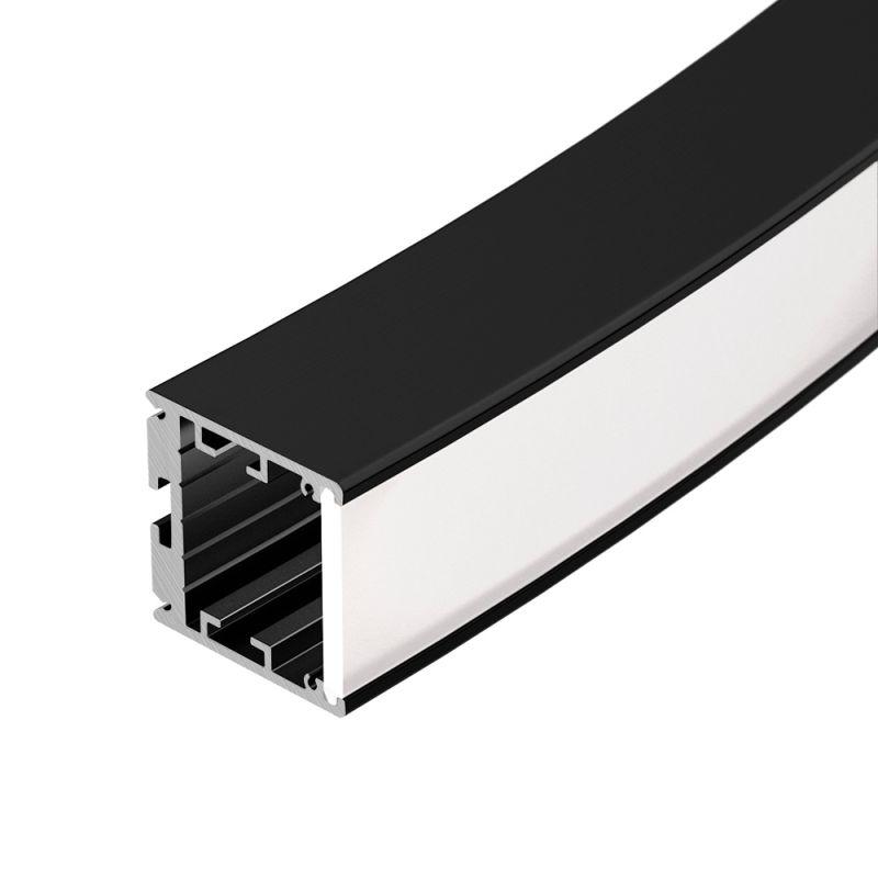 Профиль SL-ARC-3535-D320-W90 BLACK (260мм дуга 1 из 4) алюм. Arlight 032678