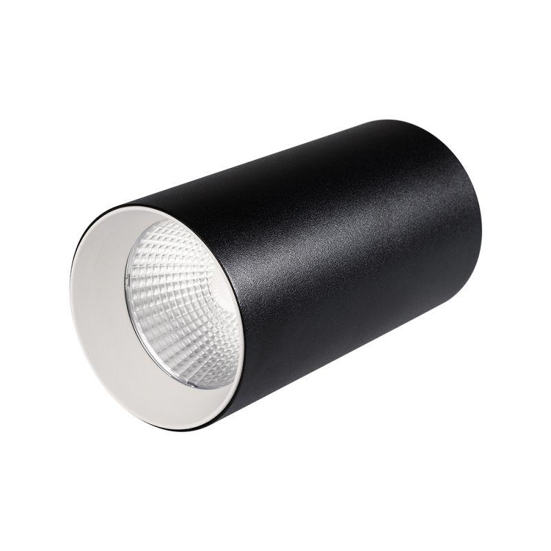 Светильник накладной SP-POLO-R85-1-15W Day White 40deg (Black White Ring) (IP20 металл) Arlight 022954