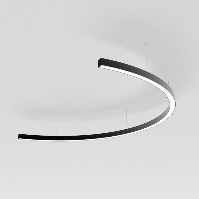 Светильник SP-LINE-HANG-ARC-C3535-D1500-61W Warm3000 (BLACK 230В) металл Arlight 034044(1)