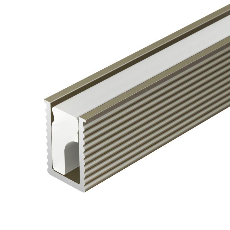 Профиль SL-MINI-6-H9-2000 ANOD OLIVE GREY L2000 алюм. Arlight 038203