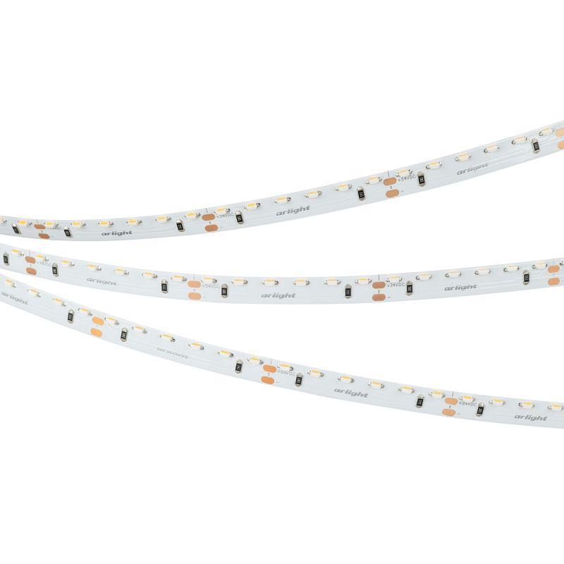 Лента светодиодная RS-S120-8mm 24V Warm 3000К 9.6Вт/м IP20 3014 боков. свечение (уп.5м) Arlight 039429