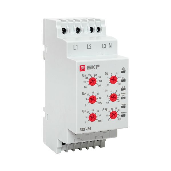 Реле контроля фаз RKF-24 EKF rkf-24