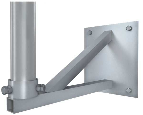 Кронштейн опорный для МССП-МССА-6-7м (вылет 1000мм) PROxima EKF koms-75-1000