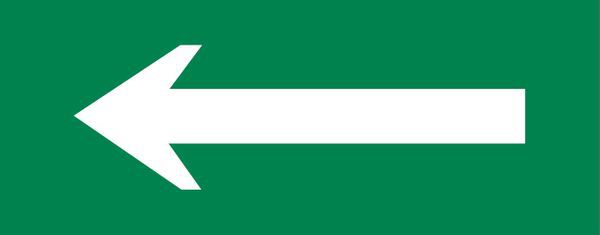 Пиктограмма "Стрелка" 320х120мм (для EXIT SAFEWAY-40) EKF pkal-04-02