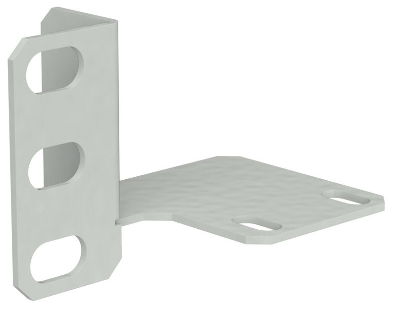 Кронштейн 19дюйм для креплления выключателя ВПК перфорир. дверь сер. ITK LN35-KRKV-P