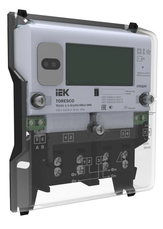 Счетчик TE101 1/1-5(100)-NRLC-OG TORESCO IEK TR-TE101-100-1-G