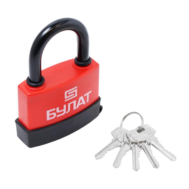 Замок навесной ВС 1-П80ПЛ всепогодный 5кл. d12мм Булат 13 642