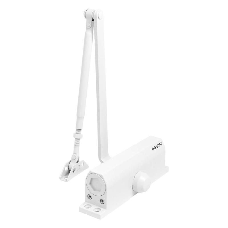 Доводчик дверной ULTIMATE ДД-150 A-W (80-160кг) морозостойкий бел. Булат 14 929