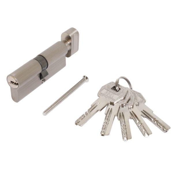 Механизм цилиндровый MAX 80 (40х40В) SN 5 ключей перфорир. ключ/вертушка Стандарт 14 797