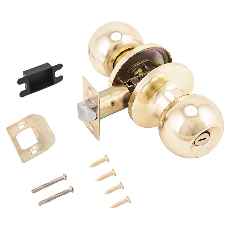 Защелка 607 BK GP золото фикс Стандарт 9 871