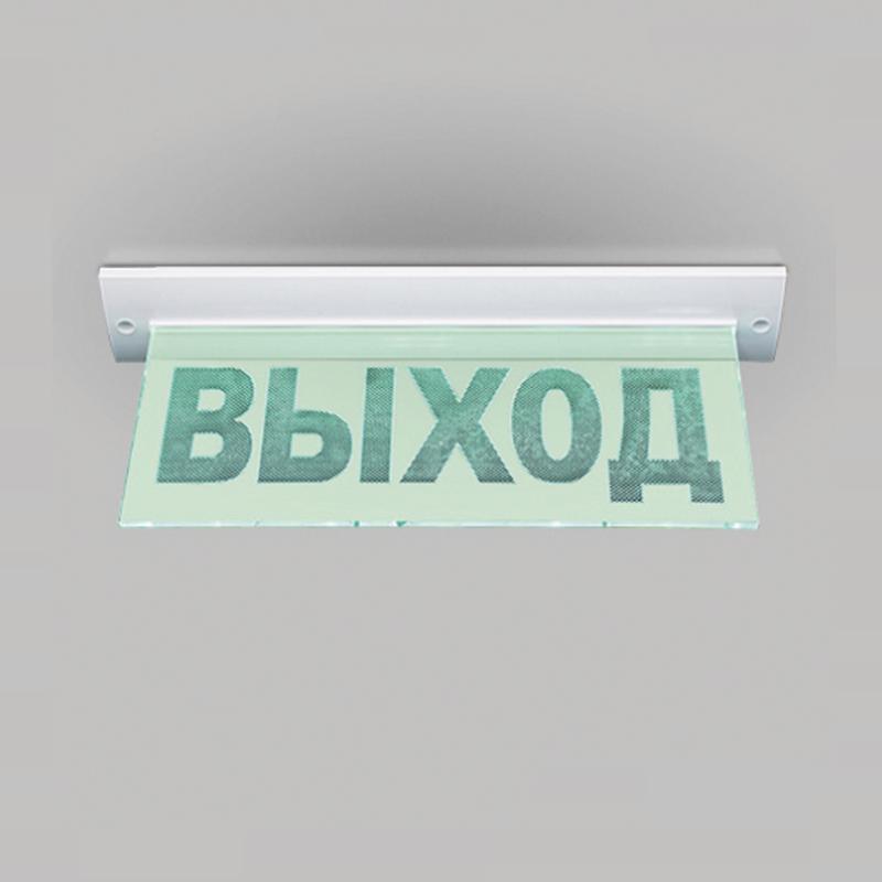 Табло световое премиум-класса М-12-УЛЬТРА "ВЫХОД" (потолочное крепление) Элтех-Сервис 00000000229